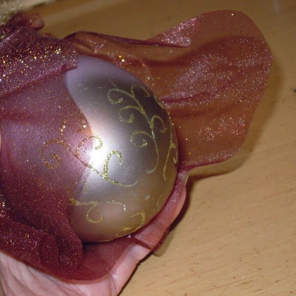 Vintage Hand Blown De Carlini Italy Woman Angel Christmas Tree Glass Ornament - Picture 2 of 11